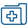 icon of a medical folder